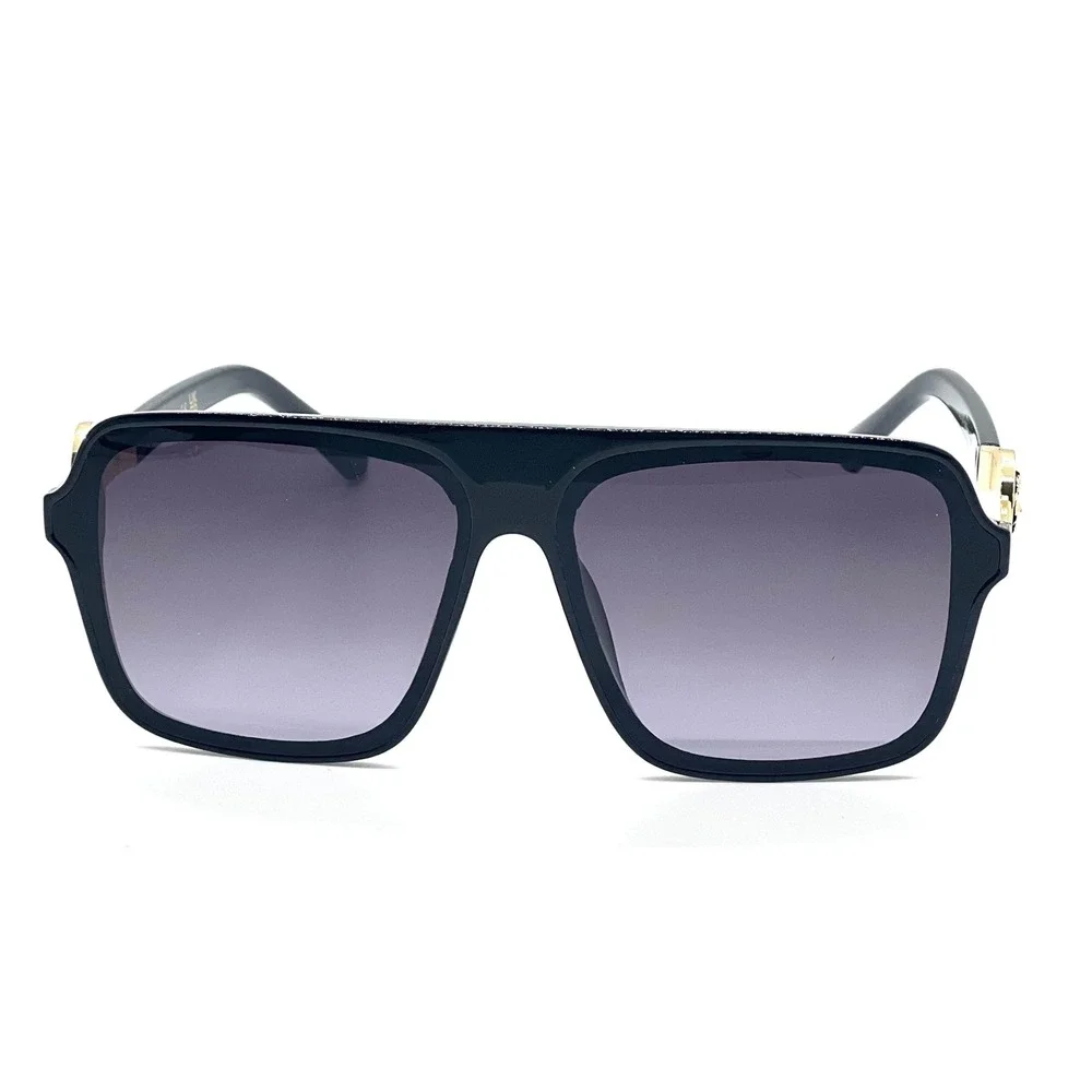 Mens Oversized Rectangular Classic‎ Fancy Shades Outdoor Sun Protection Lentes